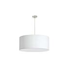Dainolite DRM-L-790 Oversized Drum 1-Light 150W White LED Drum Pendant