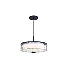 Dainolite DUL-1530LEDP-MB Dulce 1-Light 30W Clear LED Pendant