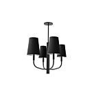 Dainolite ELN-214C-MB-697 Eleanor 4-Lights 240W Black LED Pendant