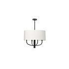 Dainolite ELN-224C-MB-790 Eleanor 4-Lights 240W White LED Pendant