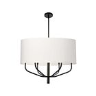 Dainolite ELN-306C-MB-790 Eleanord 1-Light 360W White LED Pendant
