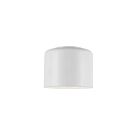 Dainolite Emilia EMI-81FH-MW 1-Light Matte White 60W Incandescent Flush Mount