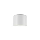 Dainolite Emilia EMI-81FH-MW 1-Light Matte White 60W Incandescent Flush Mount