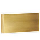 Dainolite EMY-105-20W-AGB Emery 2-Lights 20W Aged Brass LED Wall Sconce