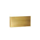 Dainolite EMY-105-20W-AGB Emery 2-Lights 20W Aged Brass LED Wall Sconce