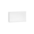 Dainolite EMY-105-20W-MW Emery 2-Lights 20W Matte White LED Wall Sconce