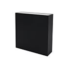 Dainolite EMY-550OD-5W-MB 2-Lights 15W Matte Black LED Outdoor Wall Light