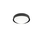 Dainolite FBN-1330LEDFH-MB Fabiana 1-Light 30W Matte Black LED Flush Mount CCT Selectable