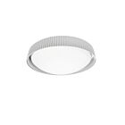 Dainolite FBN-1840LEDFH-MW Fabiana 1-Light 37W Matte White LED Flush Mount CCT Selectable