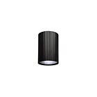 Dainolite FBN-515LEDFH-MB Fabiana 1-Light 15W Matte Black LED Flush Mount CCT Selectable