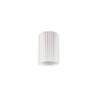Dainolite FBN-515LEDFH-MW Fabiana 1-Light 15W Matte White LED Flush Mount CCT Selectable