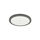 Dainolite FCA-1225LEDFH-MB Franchesa 25W Matte Black LED Flush Mount