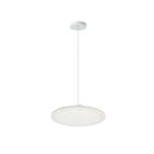 Dainolite FCA-1225LEDP-MW Franchesa 1-Light 25W Matte White LED Pendant