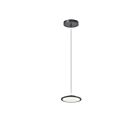 Dainolite FCA-58LEDP-MB Franchesa 1-Light 8W Matte Black LED Pendant