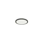 Dainolite FCA-714LEDFH-MB Franchesa 14W Matte Black LED Flush Mount