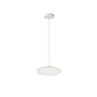 Dainolite FCA-920LEDP-MW Franchesa 1-Light 20W Matte White LED Pendant