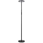 Dainolite FCE-5430LEDF-SB Francine 30W Sandy Black LED Floor Lamp
