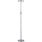 Dainolite FCE-5430LEDF-SN Francine 30W Satin Nickel LED Floor Lamp