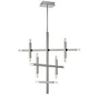 Dainolite FCS-3656C-PC Francesca 14-Lights 56W Polished Chrome LED Chandelier