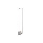 Dainolite FLN-LEDF55-MB 1-Light 34W Black LED Floor Lamp