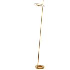 Dainolite FLY-6020LEDF-AGB Finley 20W Aged Brass LED Floor Lamp