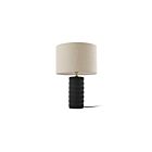Dainolite FTY-181T-MB-BG Felicity 1-Light 100W Beige Table Lamp