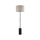 Dainolite FTY-551F-MB-BG Felicity 1-Light 100W Beige Floor Lamp