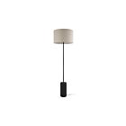 Dainolite FTY-551F-MB-BG Felicity 1-Light 100W Beige Floor Lamp
