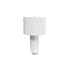 Dainolite GOL-301T-WH 1-Light 150W White Incandescent Table Lamp