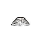 Dainolite GRG-2430LEDFH-MB-BK Georgette 1-Light 25W Black LED Flush Mount 3000K