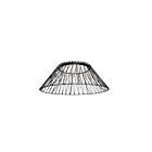 Dainolite GRG-2430LEDFH-MB-BK Georgette 1-Light 25W Black LED Flush Mount 3000K
