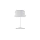 Dainolite GTC-R281T-MW-WH Gretchen 1-Light 60W Matte White LED Table Lamp