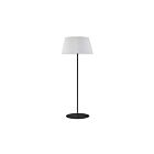 Dainolite GTC-R631F-MB-WH Gretchen 100W Matte Black LED Floor Lamp
