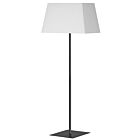 Dainolite GTC-S631F-MB-WH Gretchen 100W Matte Black LED Floor Lamp