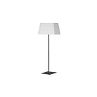 Dainolite GTC-S631F-MB-WH Gretchen 100W Matte Black LED Floor Lamp