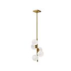 Dainolite GVA-175P-AGB Giovanna 5-Lights 125W Alabaster LED Pendant