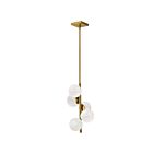 Dainolite GVA-175P-AGB Giovanna 5-Lights 125W Alabaster LED Pendant