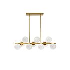 Dainolite GVA-3110HP-AGB Giovanna 10-Lights 250W Alabaster LED Pendant