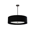 Dainolite HEL-304P-MB-BW Helena 4-Lights 240W Black Pendant