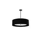 Dainolite HEL-304P-MB-BW Helena 4-Lights 240W Black Pendant