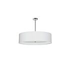 Dainolite HEL-344P-PC-WH Helena 4-Lights 400W White LED Pendant