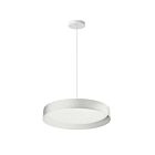 Dainolite KTN-1225LEDP-MW Kathleen 1-Light 25W White LED Flush Mount CCT Selectable