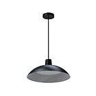 Dainolite KTN-1620LEDP-MB Kathleen 1-Light 20W Black LED Pendant
