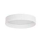 Dainolite KTN-1630LEDFH-198F Kathleen 1-Light 30W Eggshell LED Flush Mount CCT Selectable