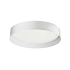 Dainolite KTN-1630LEDFH-MW Kathleen 1-Light 30W Matte White LED Flush Mount CCT Selectable