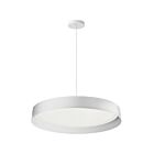 Dainolite KTN-1630LEDP-MW Kathleen 1-Light 30W Matte White LED Flush Mount CCT Selectable