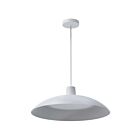 Dainolite KTN-2025LEDP-MW Kathleen 1-Light 25W Matte White LED Pendant