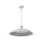 Dainolite KTN-2025LEDP-MW Kathleen 1-Light 25W Matte White LED Pendant