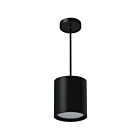 Dainolite KTN-58LEDP-MB Kathleen 1-Light 8W Matte Black LED Pendant