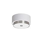 Dainolite LAR-143FH-SC Larkin 3-Lights 180W White LED Flush Mount